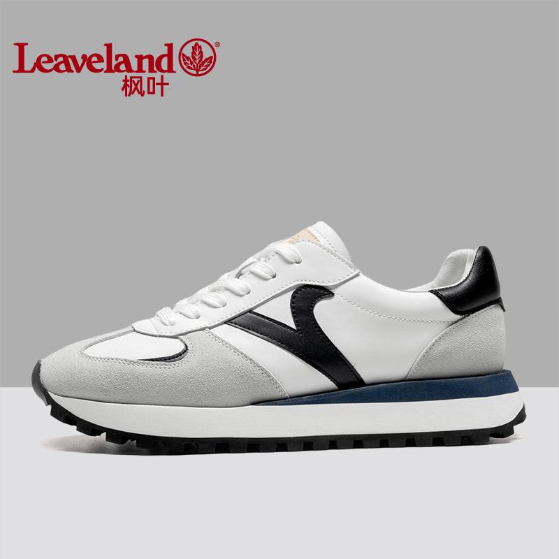 枫叶复古老爹鞋潮流阿甘鞋