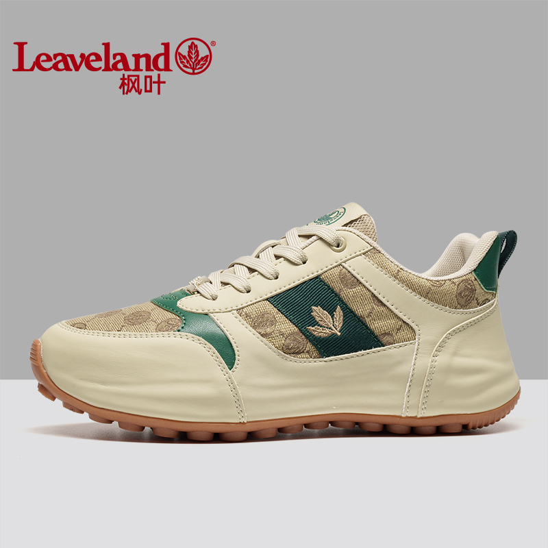 枫叶老爹鞋百搭增高男鞋