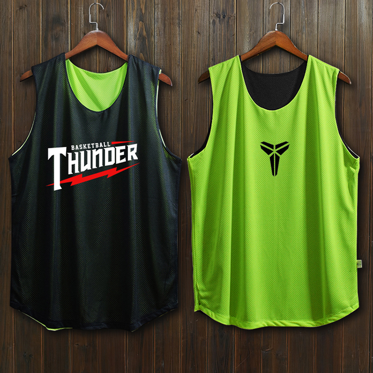 单衫双面穿篮球服上衣套装男夏季轻柔透气通用篮球衣篮球比赛队服