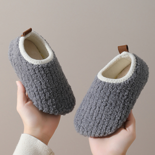 加绒儿童男女地板袜鞋宝宝防滑底加厚秋冬新款成人室内居家袜子鞋