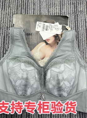 绯格贝缇F14027无钢圈超薄款文胸大胸显小聚拢收副乳调整型内衣