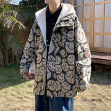 2022新款假两件宽松/连帽休闲外套潮夹克JK237-P90控128，男装夹克，电商A132（原电商B245）