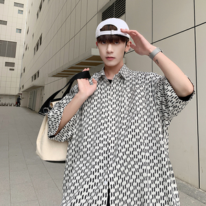 2022夏季新款男女衬衫时尚短袖衬衣 CS011图片