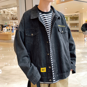 M-5XL,新款刺绣港风牛仔、外套男 A6008-P88图片