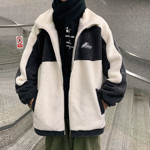 新款冬季羊羔毛棉-衣新款宽松袄子M6611-P100图片