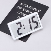 简约桌面高清数显时钟数字钟ins风电子时钟学生宿舍卧室台钟