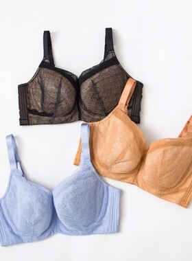 戴丝玉文胸正品DW76116薄款软绵全罩杯文胸透气聚拢侧收大码内衣