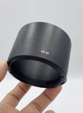 适用佳能ES-60遮光罩EOSM50 M100相机EF-M 32mm f1.4 STM镜头43mm