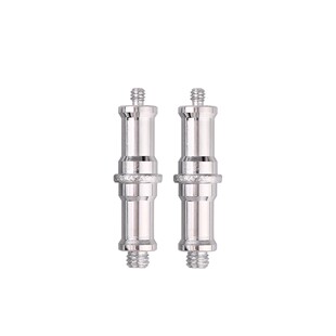 1/4-3/8长形转换螺丝 3/8和1/4互转 实现螺丝接口转灯架接口