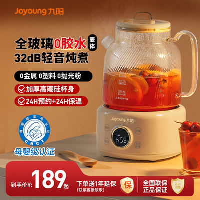 九阳养生壶全玻璃办公室家用