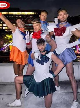 美少女战士cos服水手服学生装超短裙COSPLAY电影夜店DS演出服装