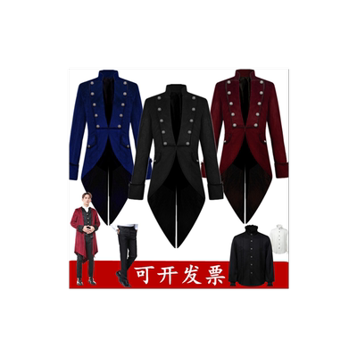 欧洲宫廷装贵族朋克王子舞台演出