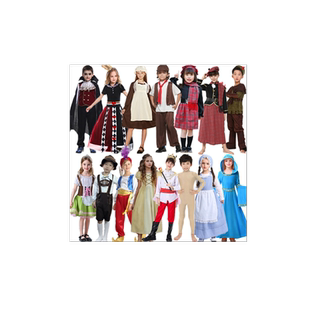 皇帝的新装演出服童话剧表演服童话故事cosplay舞台装欧洲中世纪