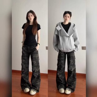 女T恤夏季 显瘦辣妹上衣纯棉基础款 2026新款 修身 美式 黑色正肩短袖