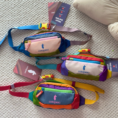 现货发！Cotopaxi美洲羊驼亲子款腰包