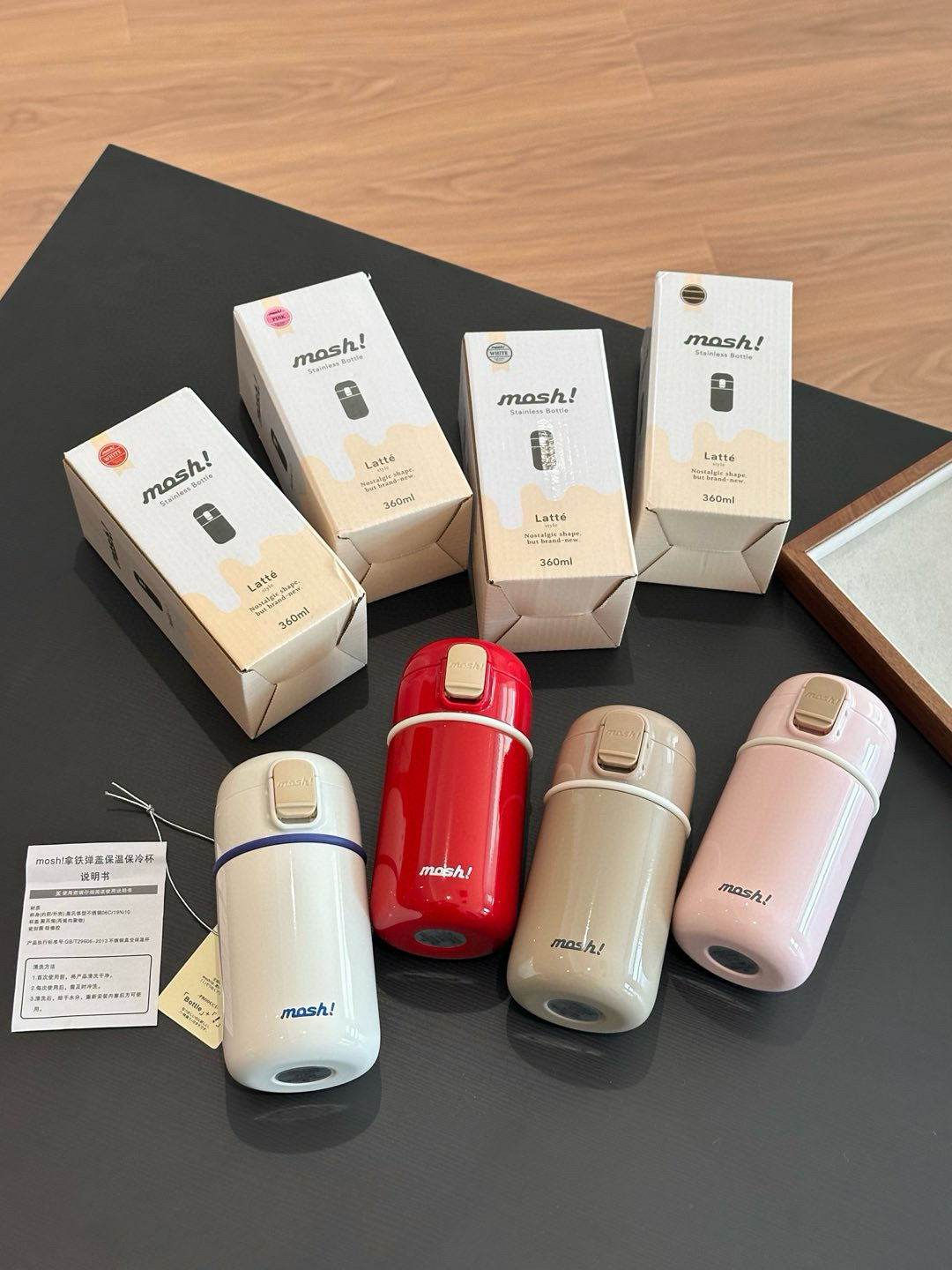 出口日本订单真空隔热小容量保温杯360ml