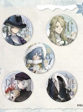 【现货】重返未来1999 落雪前夜系列徽章 37 6 帕米埃款