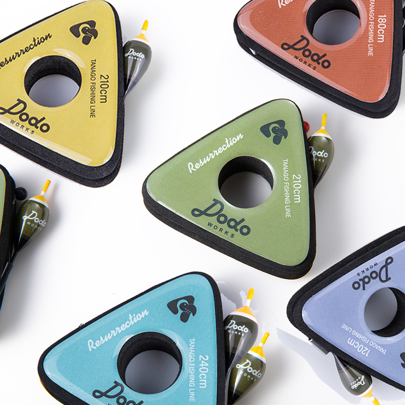 dodo渡渡鸟小物钓线组成品新半月溪流小鱼钩鱼线鱼漂一套单钩套装