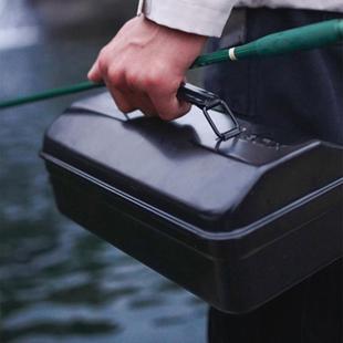 微物路亚小物钓鱼竿收纳盒子钓鱼小鱼竿包小钓箱小物鱼竿收纳包