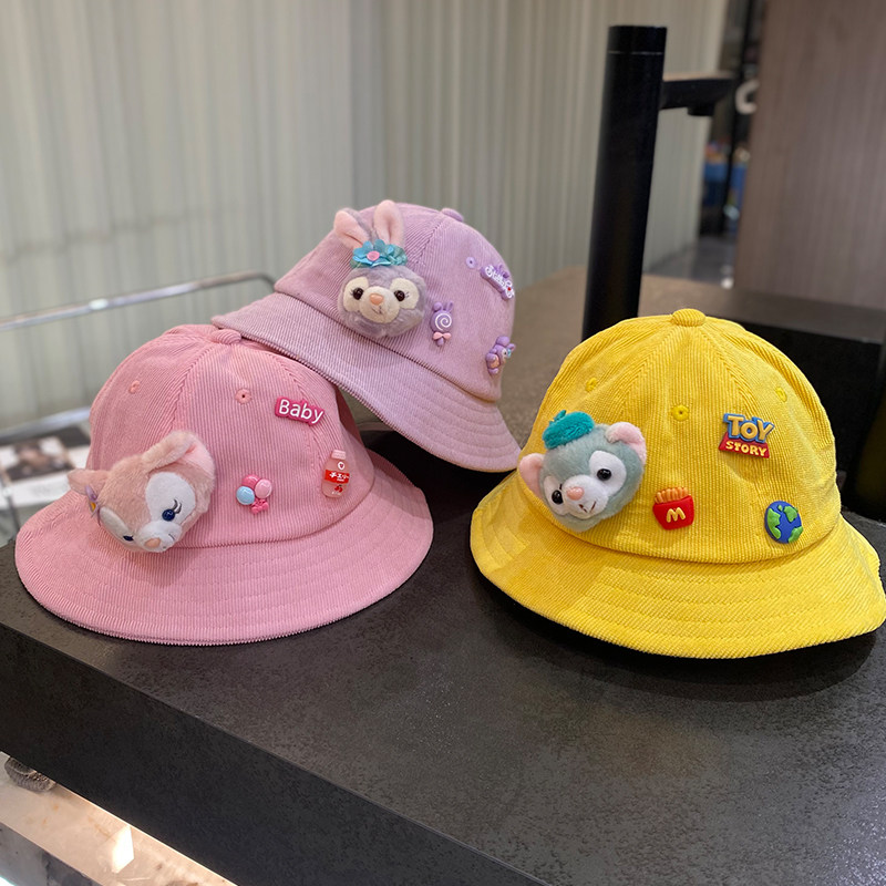 （大坏狼）设计师款卡通动物布帽多尺寸渔夫帽灯芯绒亲子可爱盆帽,服饰配件/皮带/帽子/围巾,帽子,淘宝优惠券,粉丝福利购,淘宝优惠卷