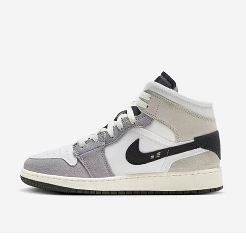 NIKE耐克AIR JORDAN 1 MID SE女子AJ1低帮运动休闲板鞋FD9091-002
