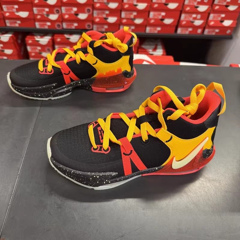 Nike 耐克大童詹姆斯LEBRON WITNESS VII GS运动篮球鞋DQ8650-001