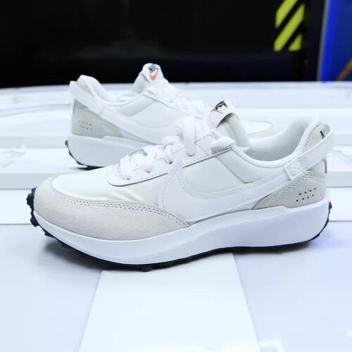 Nike Waffle Debut 耐克男女纯白华夫低帮运动休闲鞋 DH9523-100