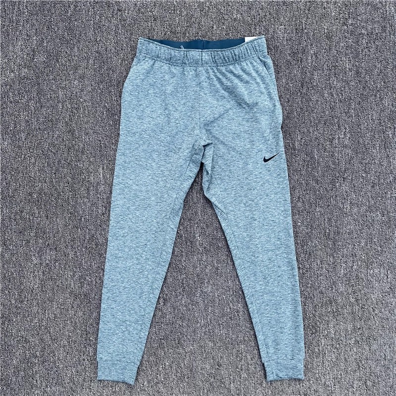 正品Nike耐克男子针织跑步运动裤休闲训练收口小脚长裤AT5697-058 - 实物图