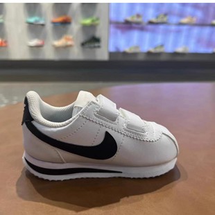 Nike耐克儿童 魔术贴男女童阿甘中小童运动跑步鞋 904769-DM0952