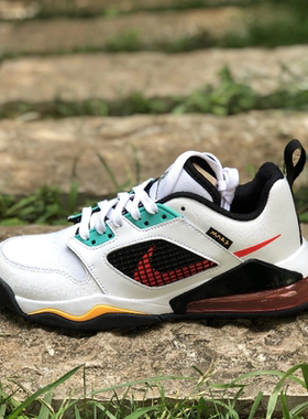 Air Jordan Mars 270 Low AJ大童低帮白绿橙气垫跑步鞋DB5920-181