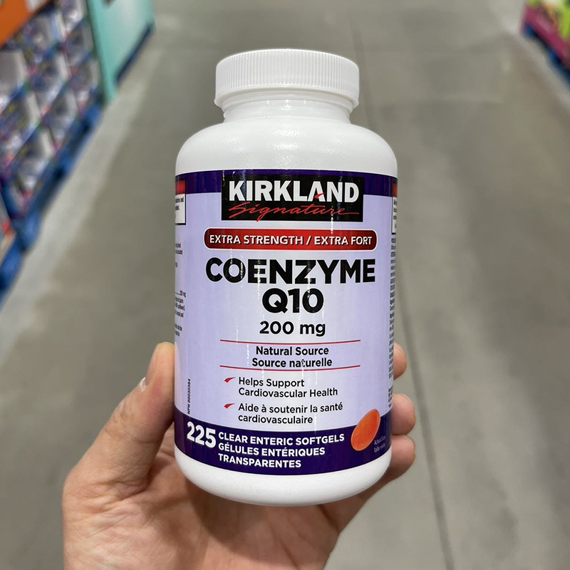 直邮kirkland辅酶q10软胶囊225粒