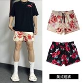 不过膝宽松休闲男款 夏季 篮球短裤 美式 健身训练透气速干运动三 新款