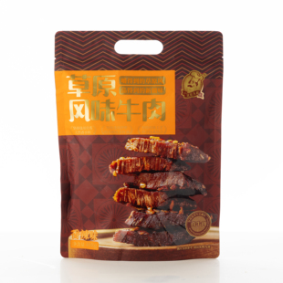 新疆艾尼大叔风味牛肉多种口味休闲零食牛肉干厚切手作麻辣味