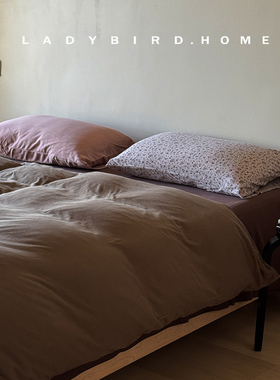 Her Wildness 早秋纯棉a类软糯针织棉四件套亲肤天竺棉裸睡床单