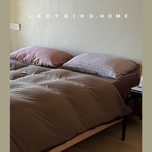 Her Wildness 早秋纯棉a类软糯针织棉四件套亲肤天竺棉裸睡床单