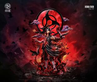 HuoYun 火雲 Studio第一弹万花筒幻术宇智波鼬 小黑GK