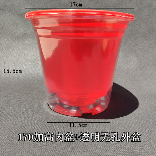 加厚绿萝盆吊兰花盆塑料实惠