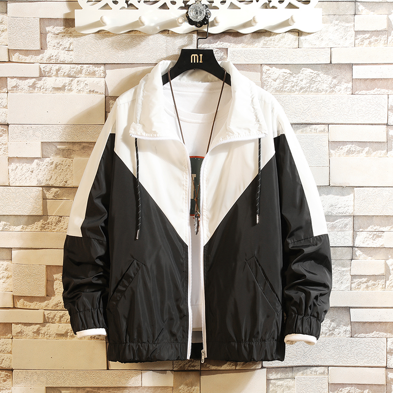 Spring and autumn new coat men's winter casual tooling Chaozhou Hooded Jacket