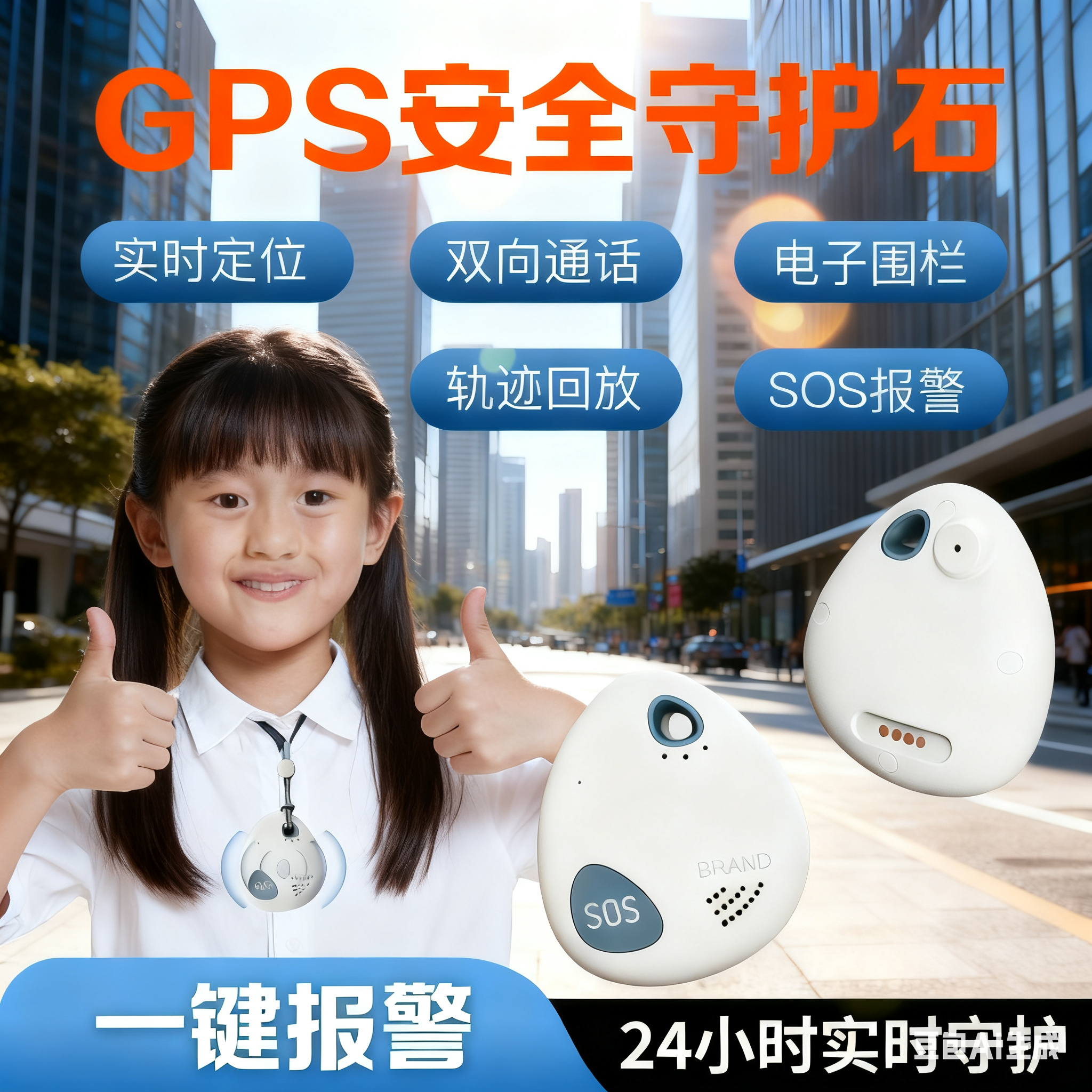儿童定位器老人小孩防走丢神器