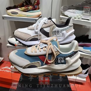 情侣92方圆百搭运动鞋 休闲鞋 AZGS079 潮流时尚 中国李宁2022年秋季