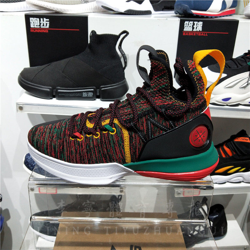 李宁篮球鞋队尚6全城7驭帅12青龙篮球鞋2019新款低帮圣诞abap005