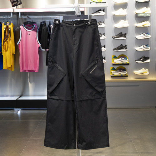 李宁直筒女子保暖运动裤