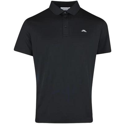 代购JLindeberg金林德伯格男士高尔夫POLO衫吸汗透气纯色修身