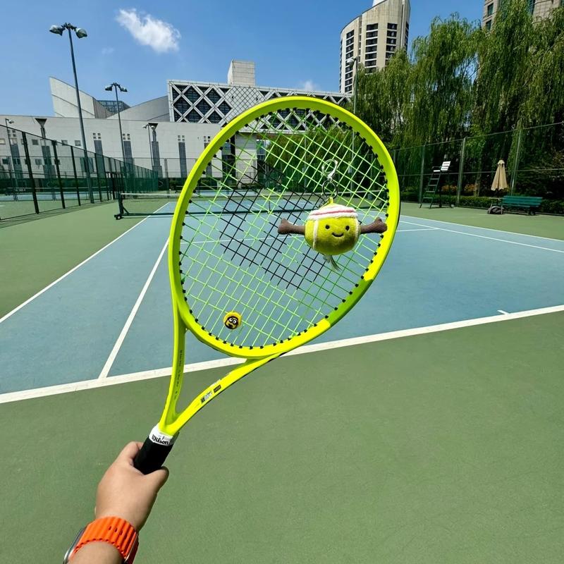 Wilson Clash 100L V2威尔胜巴黎限定荧光黄色霓虹粉色网球拍代购