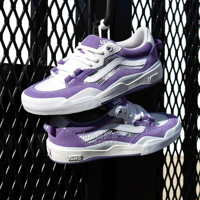 VANS Skate 2 Wayvee男女板鞋轻便防滑设计25年紫色新款代购正品