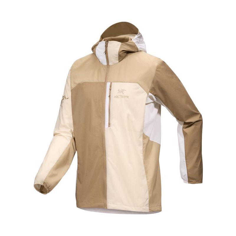 ARCTERYX始祖鸟男士夹克防风保暖连帽拼色户外登山外套爆款
