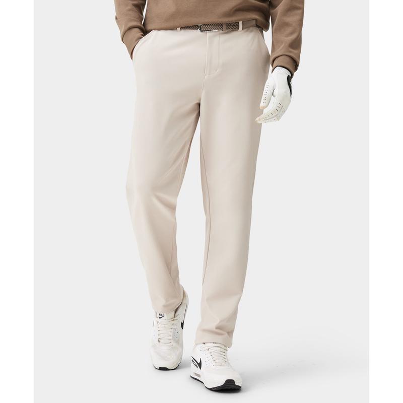 代购MACADE运动裤男透气舒适自由伸展易于打理贴身剪裁米色简约