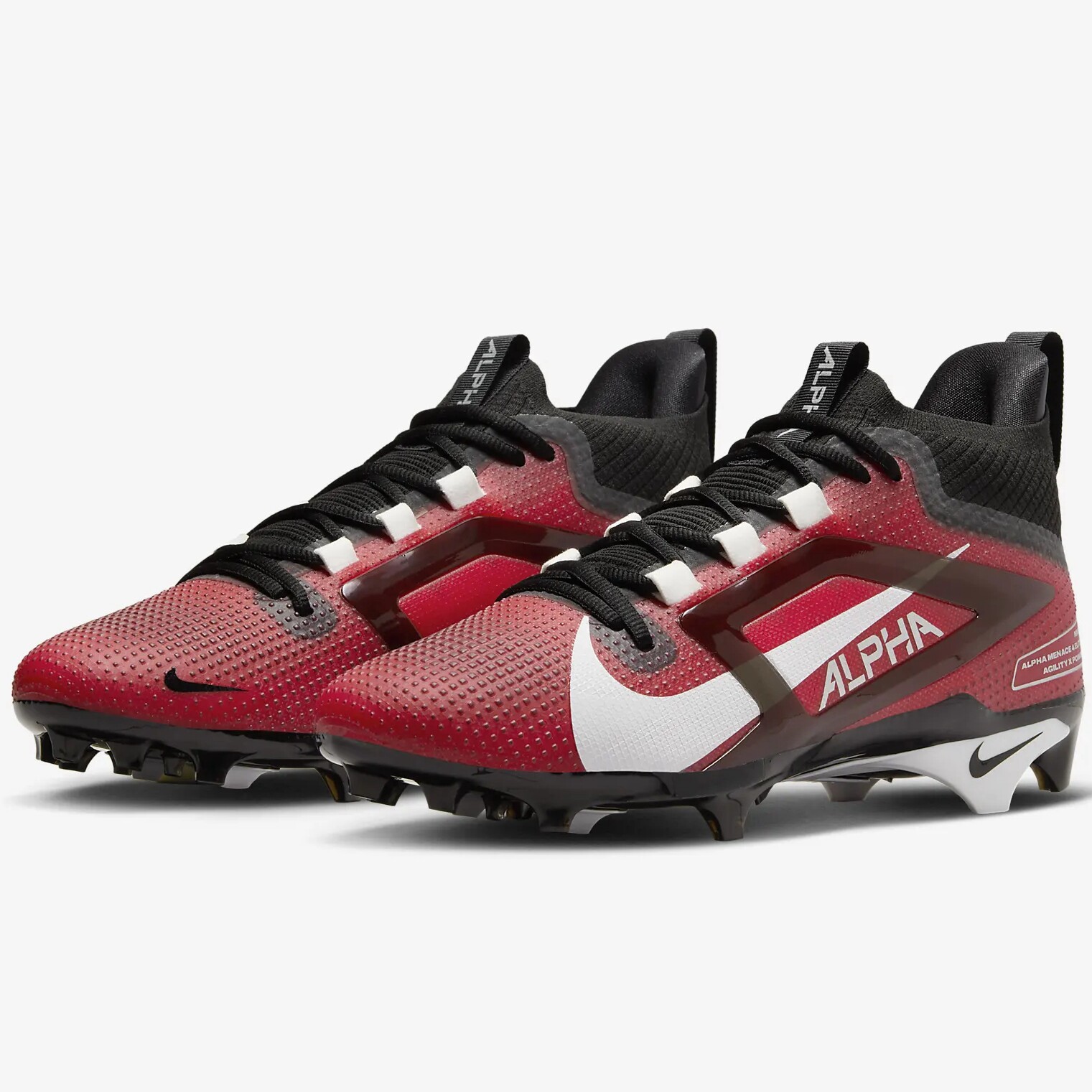 nike alpha menace 4 elite耐克橄榄球鞋男士新款足球鞋草地飞盘