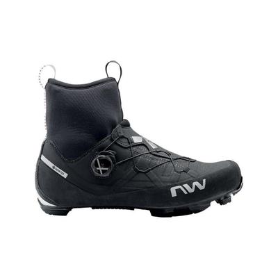 代购NORTHWAVE男士越野滑雪鞋防滑保暖透气耐用黑色高帮GORE-TEX