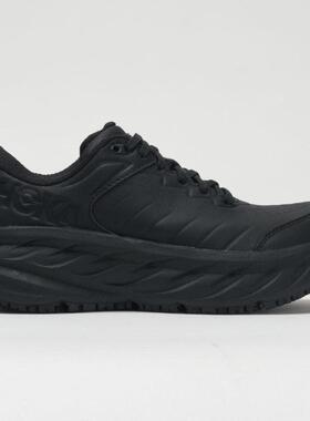 代购Hoka OneOne女士徒步鞋防水防滑缓震耐磨黑色全粒面皮革